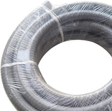 3/4 inch 100Ft Liquid-Tight Conduit Flexible PVC Non Metallic UL Electrical Conduit, with 6 Straight and 5 Angle Fittings Included. 3/4" Dia